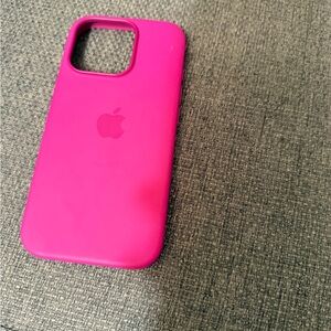 Apple Vibrant Pink iPhone Case